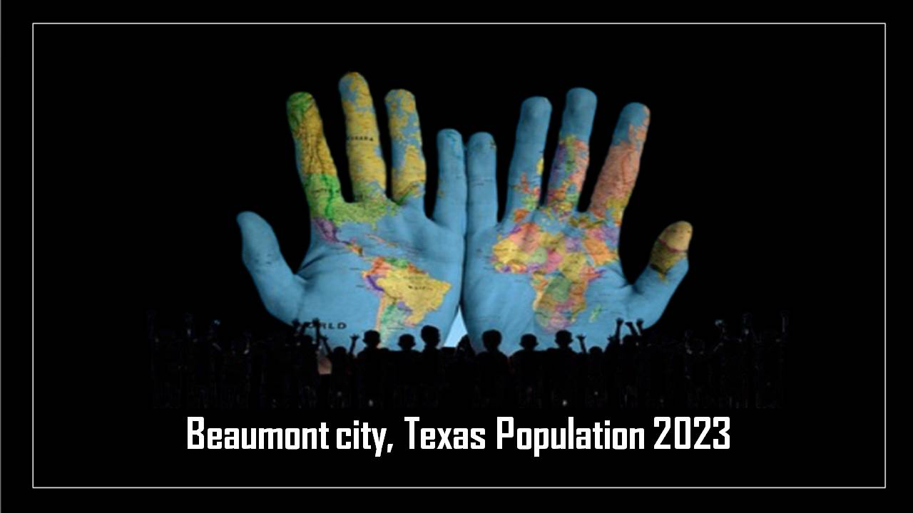 Beaumont city, Texas Population 2023