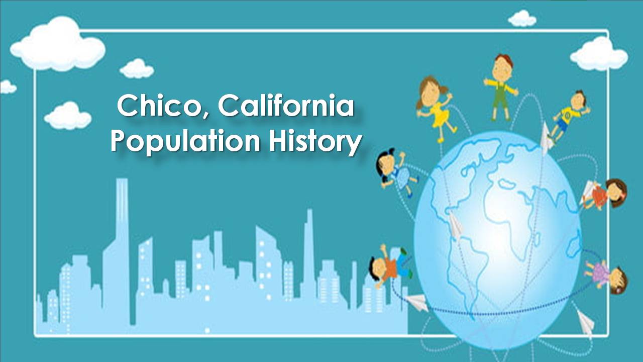 Chico, California Population History