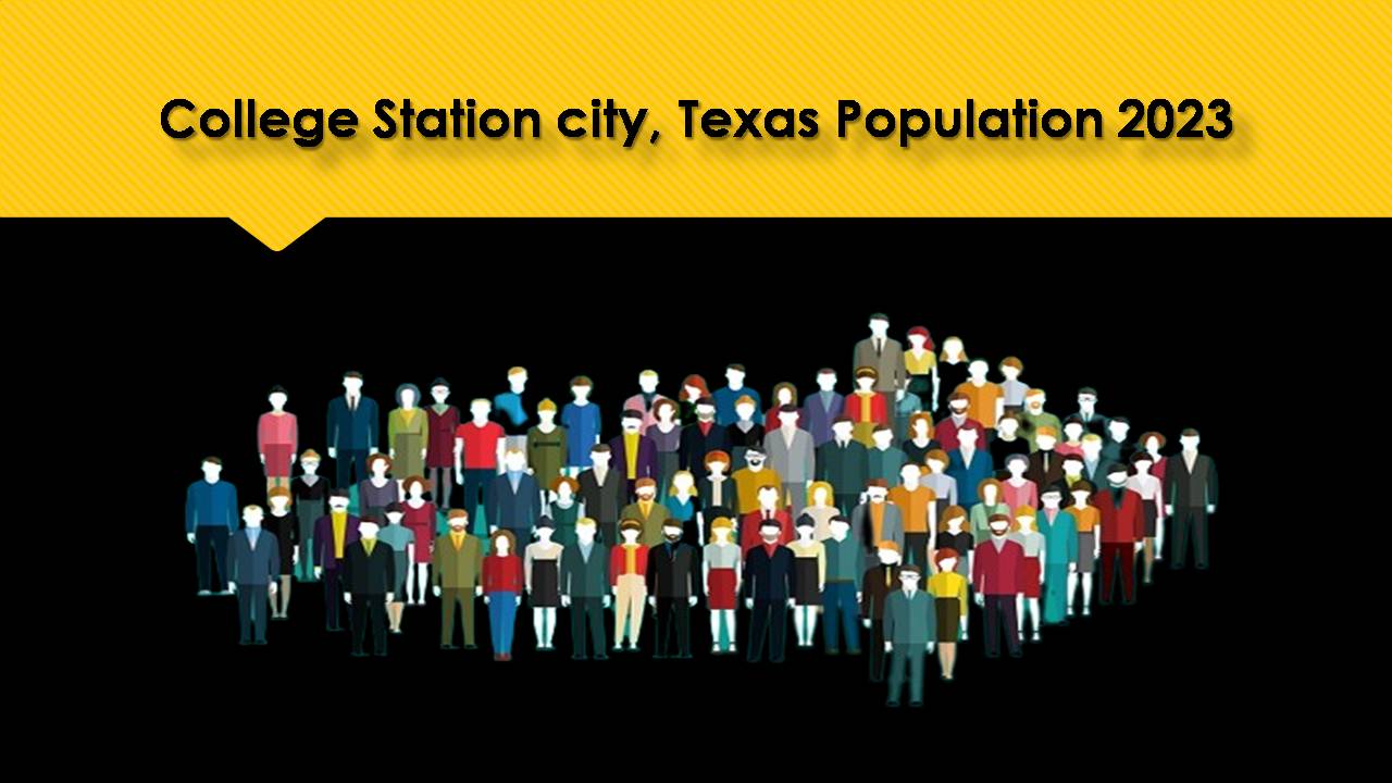 College Station city, Texas Population 2023