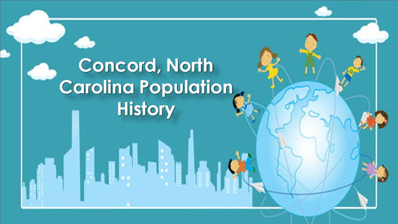 Concord, North Carolina Population History