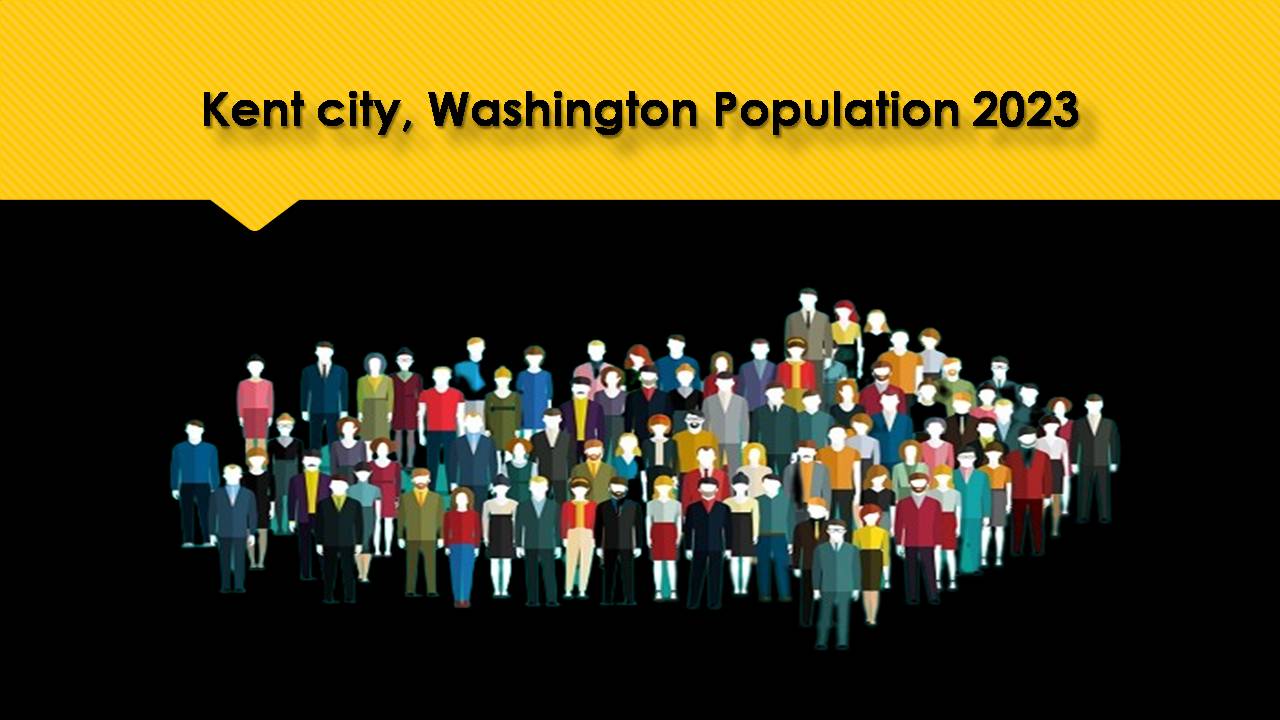 Kent city, Washington Population 2023