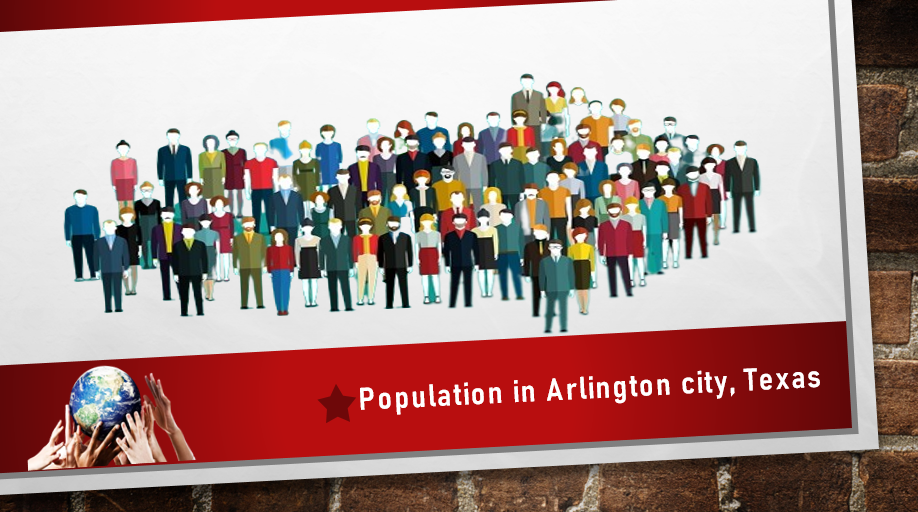 Population in Arlington city, Texas