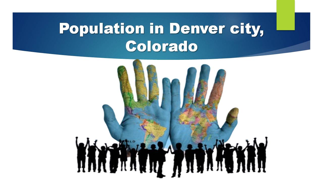 Population in Denver city, Colorado