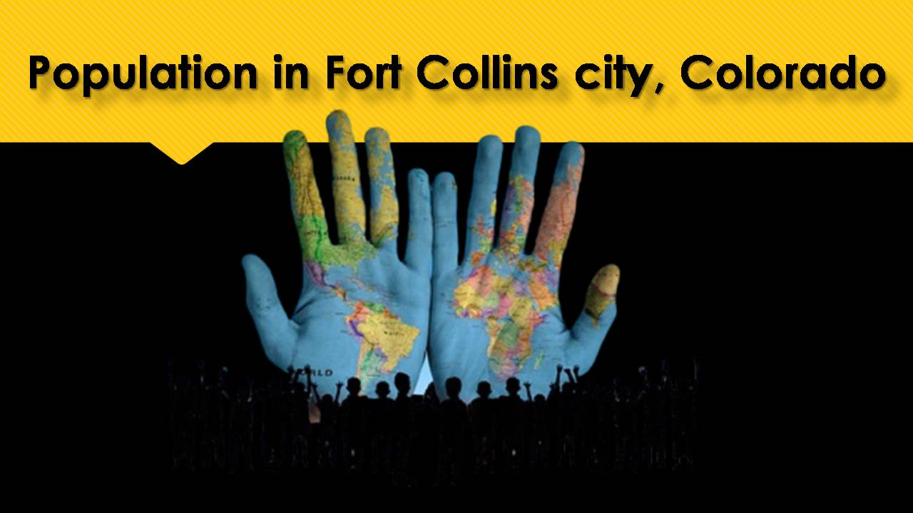 Population in Fort Collins city, Colorado