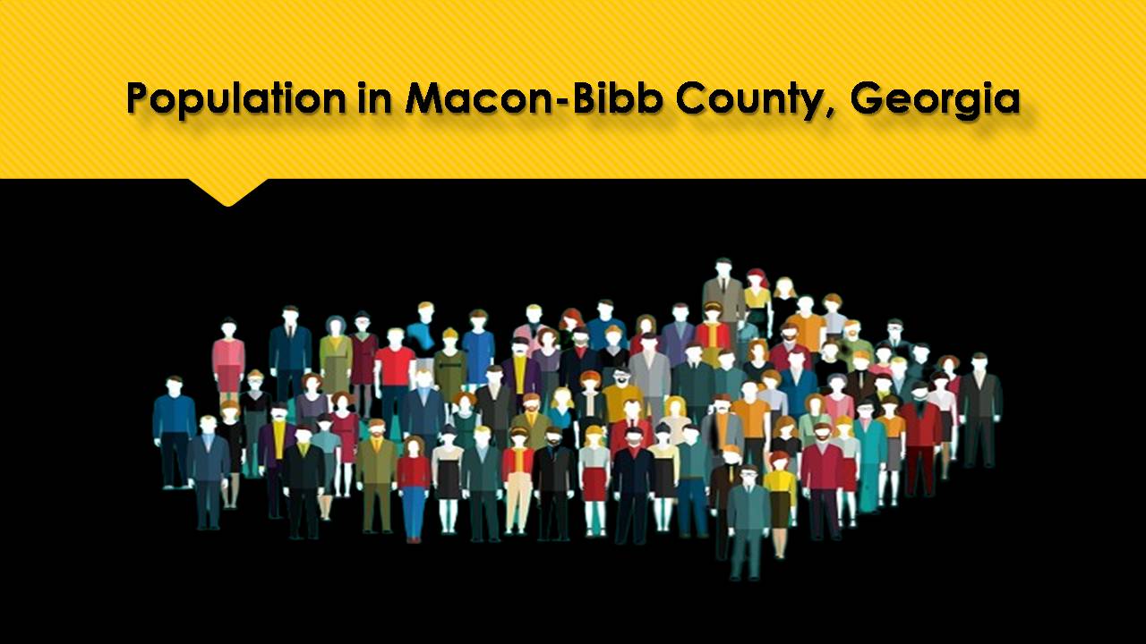 Population in Macon-Bibb County, Georgia