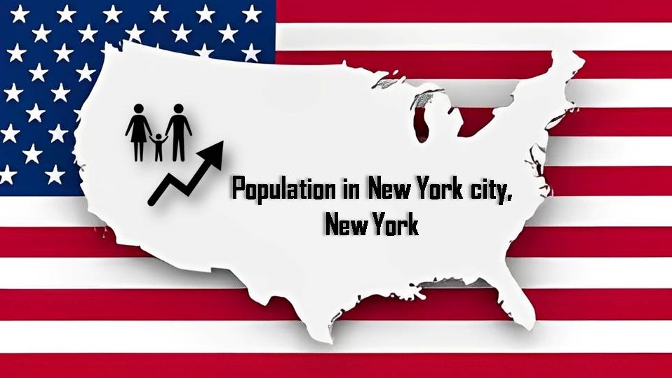 Population in New York city, New York