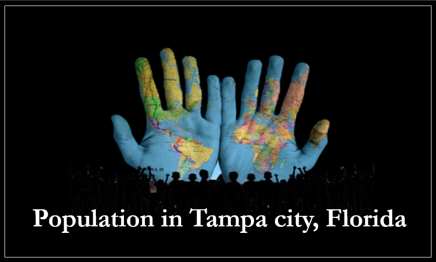 Population in Tampa city, Florida