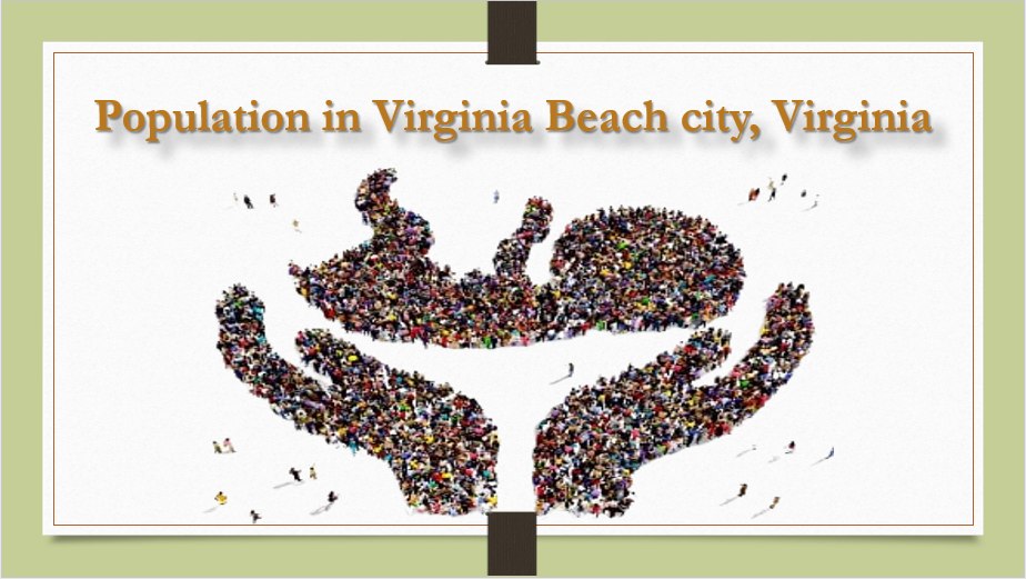 Population in Virginia Beach city, Virginia