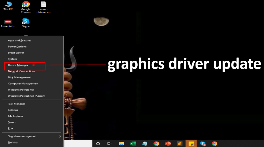 graphics driver update