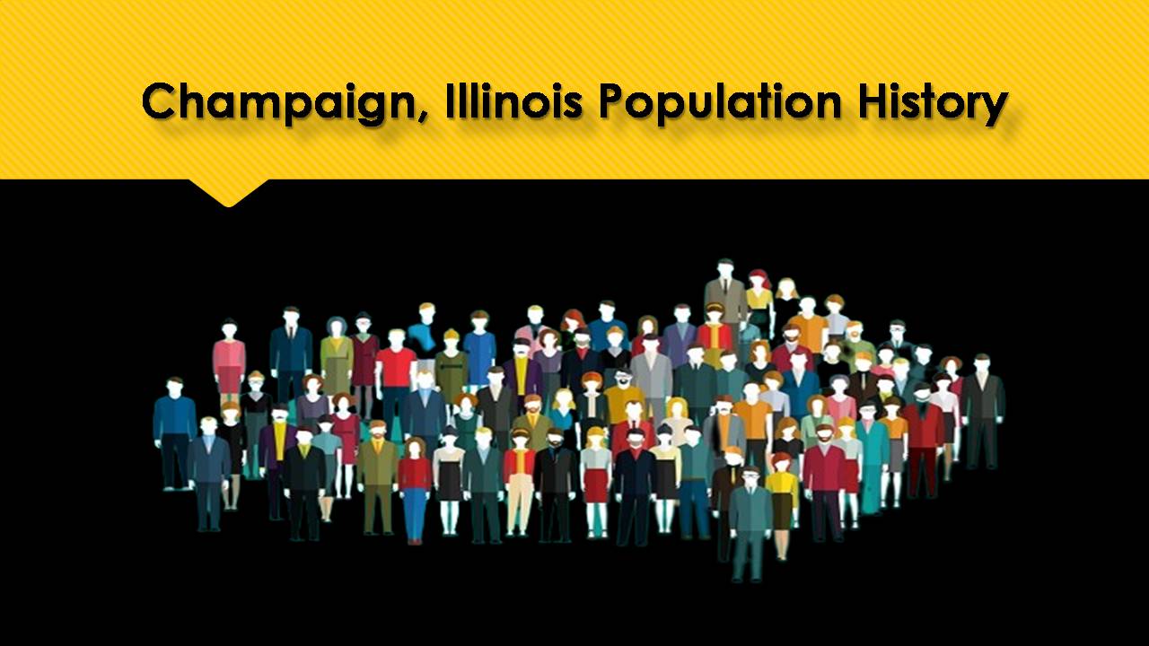 Champaign, Illinois Population History