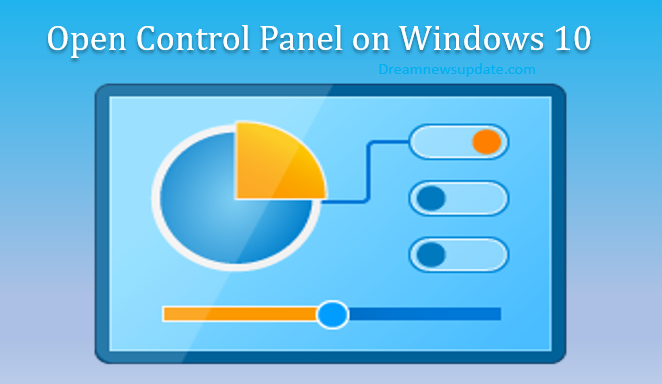 Open Control Panel on Windows 10